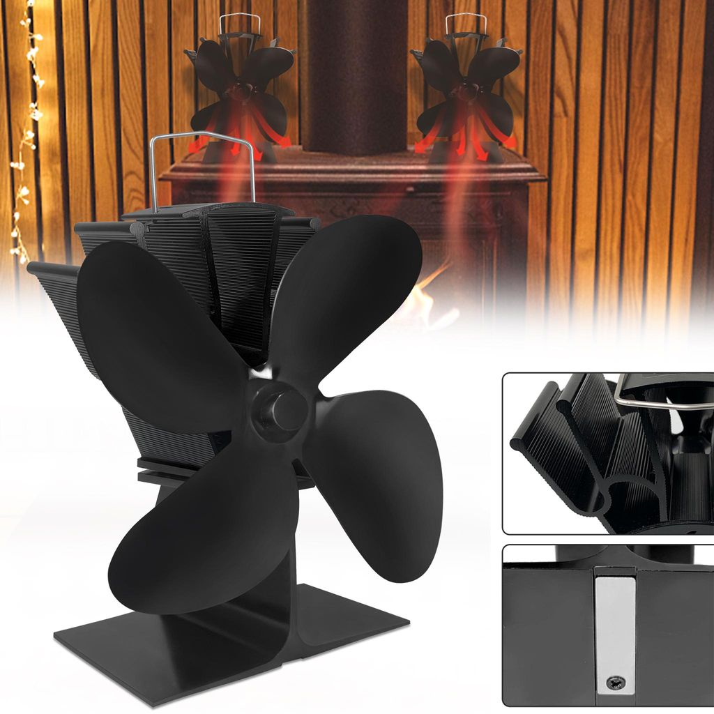 TANYEAR kachelventilator, ovenventilator zonder stroom, Productafbeelding 