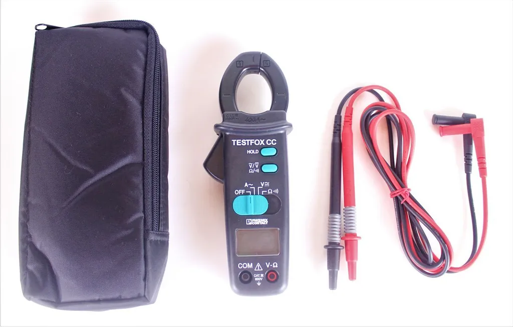 Pince Ampèremétrique Testfox CC Phoenix Contact Mesure Courant AC/DC