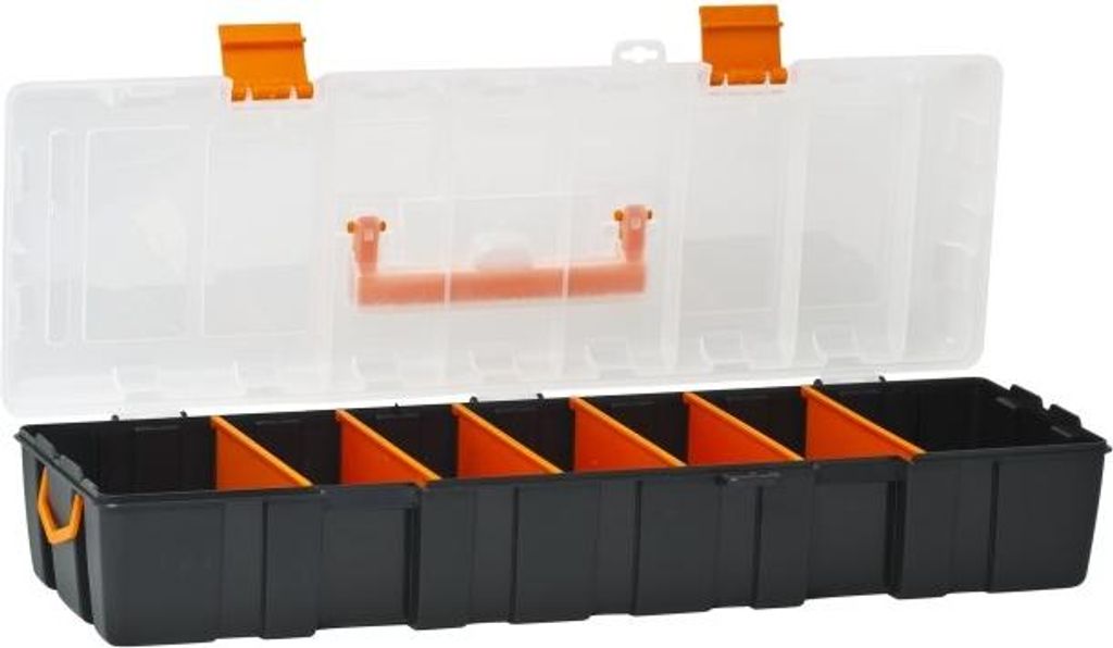 Skriňa na náradie 45 x 16 x 9 cm čierna Obrázok produktu 