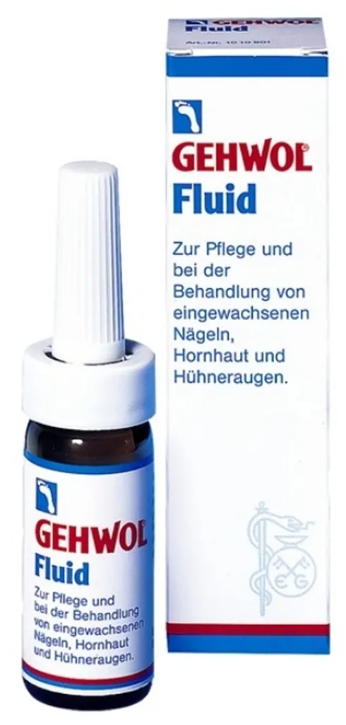 Gehwol Fluid 15 ml : solution anti-douleur pour ongles et callosités