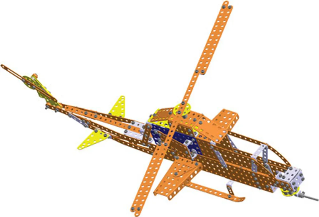 Merkur Kitty Hawk 900 pièces : Jeu de construction 100 modèles divers