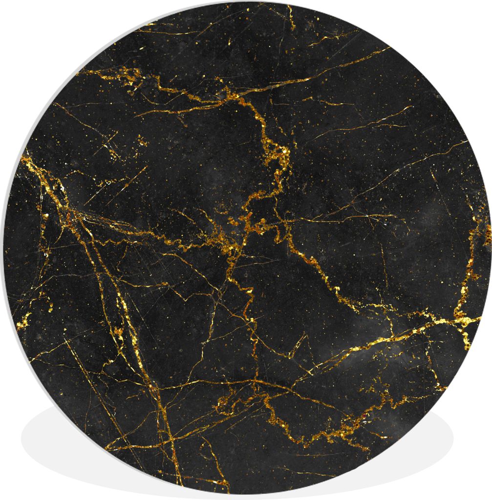 MuchoWow - Wand-Kreis - Wohnzimmer - Bild - Runde - Wanddeko - Dibond - Kunstdrucke