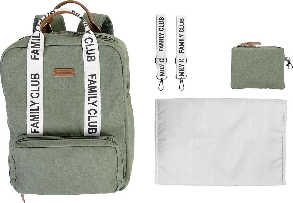CHILDHOME Wickelrucksack green Produktbild 