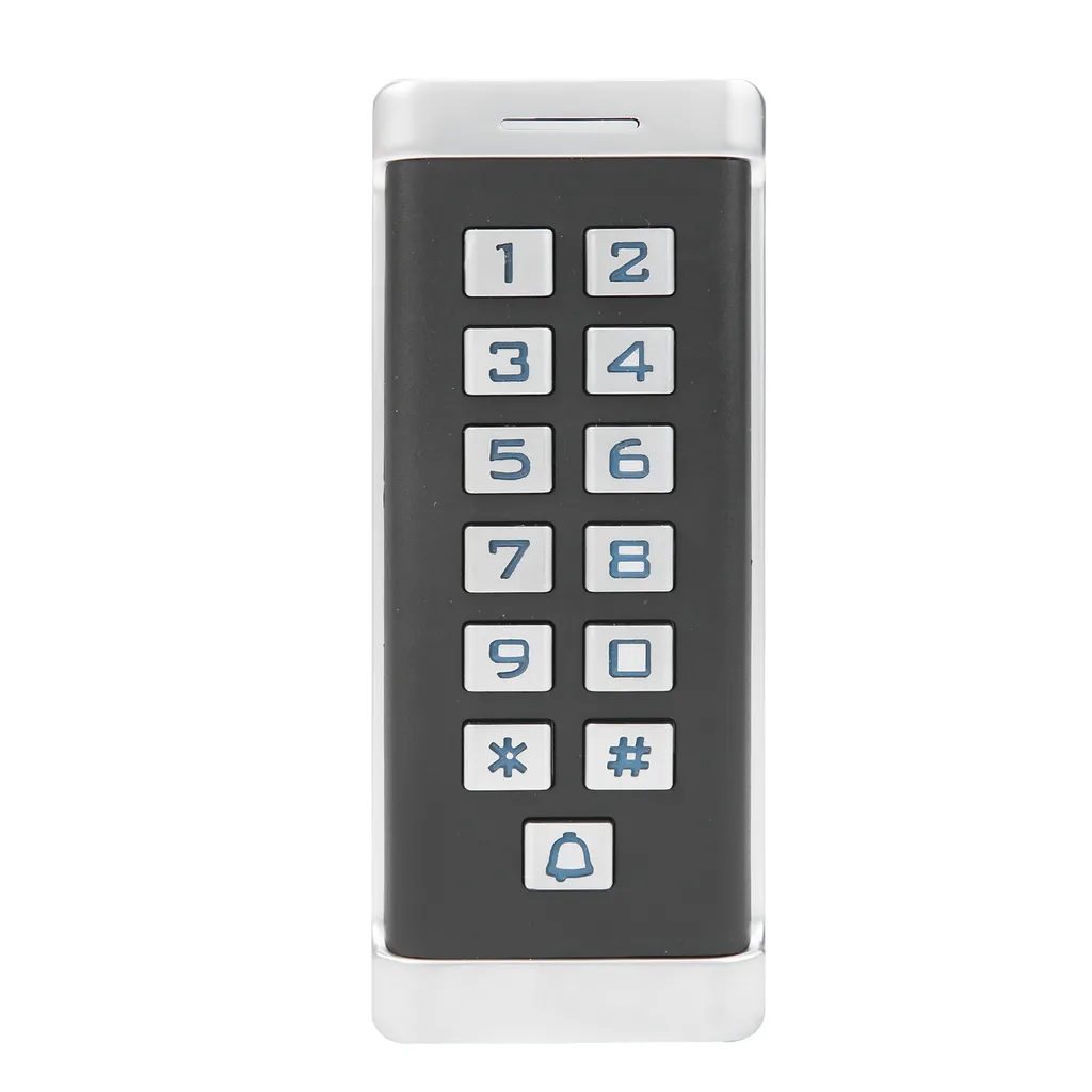 Clavier de contrôle d'accès de porte autonome pour badge et code