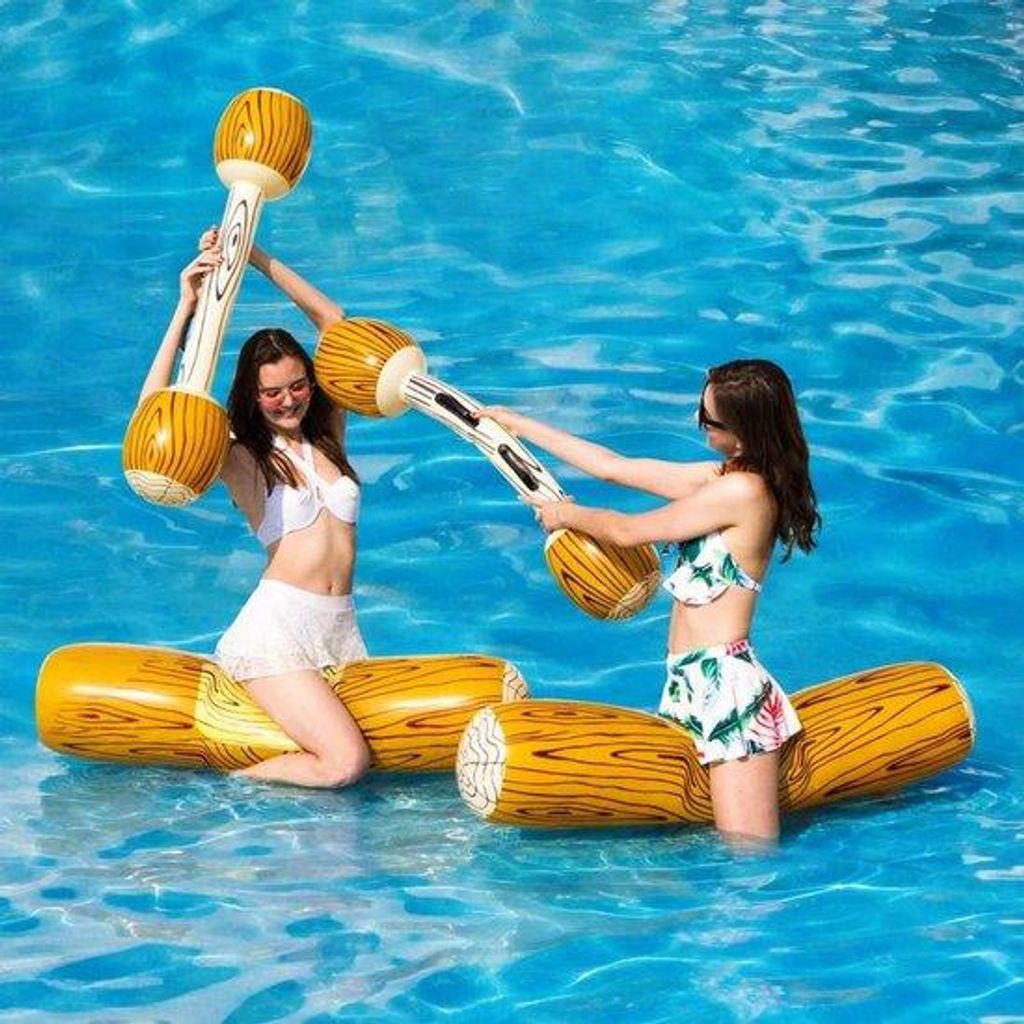 Opblaasbaar Schwimmspielzeug - Ideal Für Kinder Und Erwachsene - Perfekt Für Schwimmbad - Spaß Und Wassersport