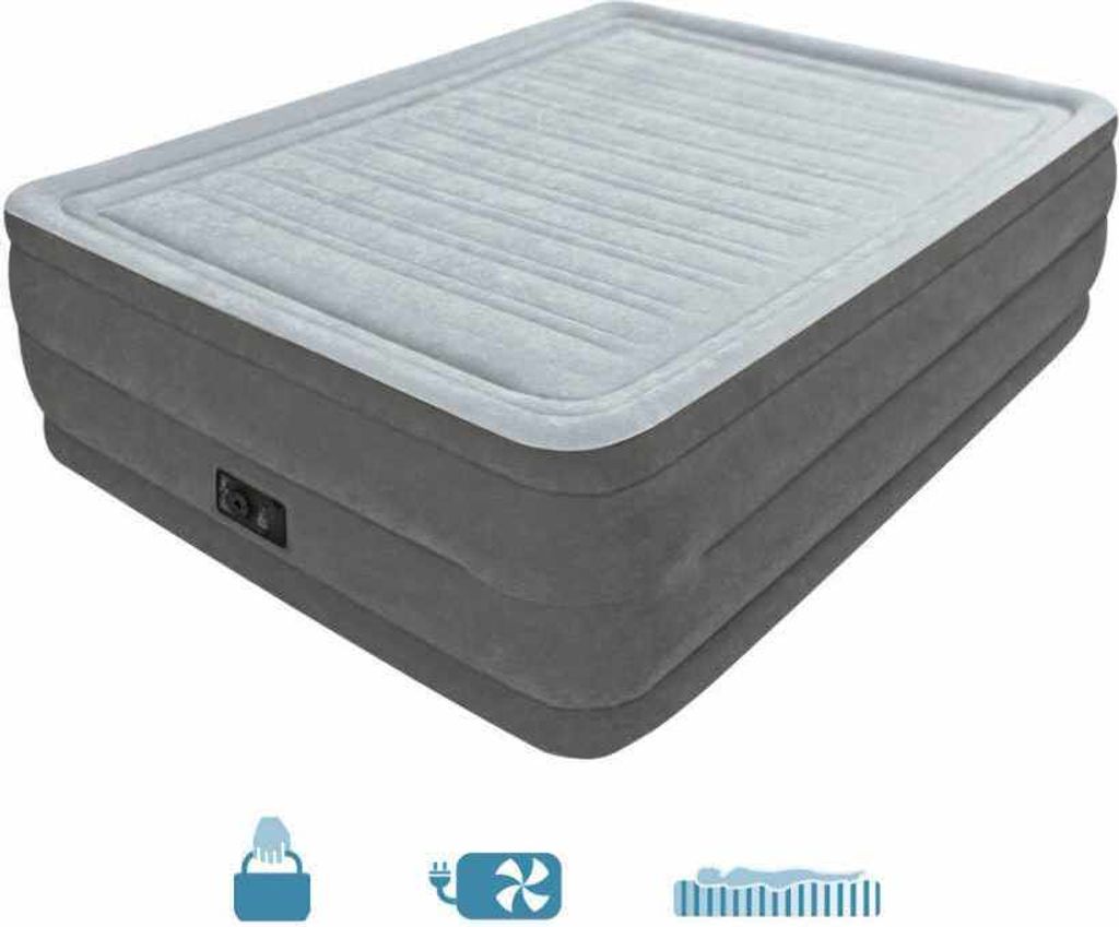 Intex Luftbett Comfort Plush High Rise Queen mit Pumpe Produktbild 12