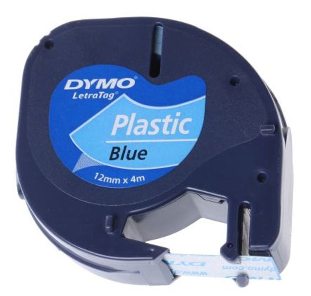DYMO S0721650 nastro per etichettatrice Nero su blu Immagine del prodotto 