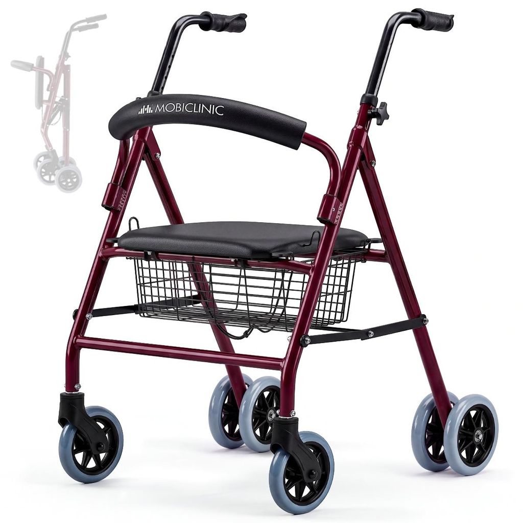 Mobiclinic Déambulateur, pliable et léger, Prado, Image du produit 