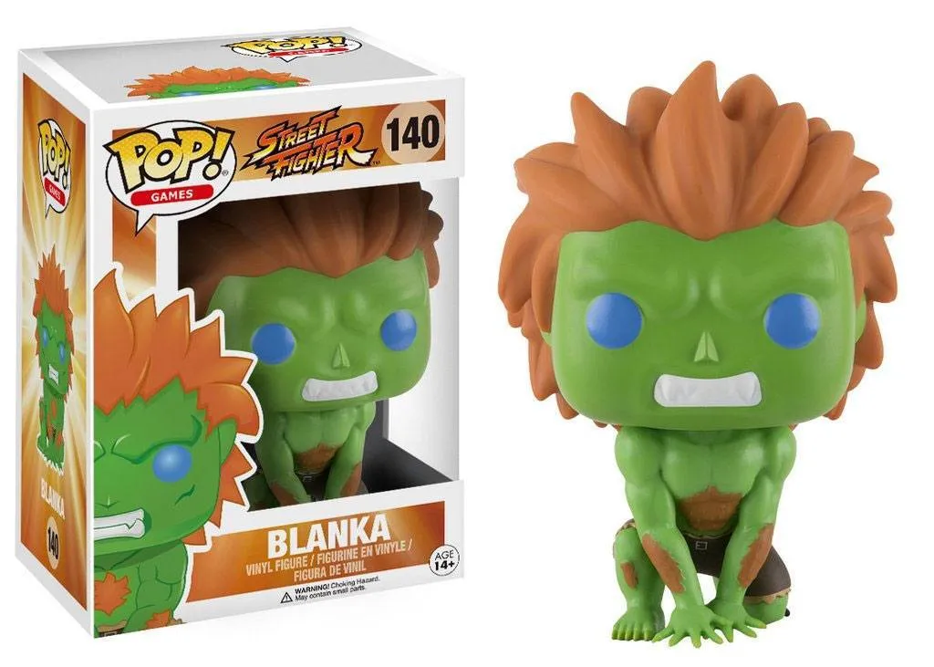 Statue pop Blanka Street Fighter 140 pour décoration de bureau gamer