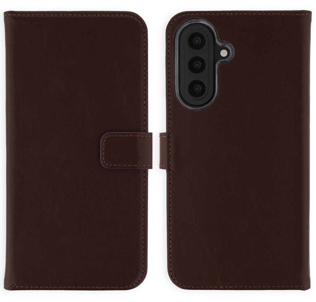Funda de Cuero Auténtico tipo Libro para Samsung Galaxy A57 Imagen del producto  Imagen generada por IA