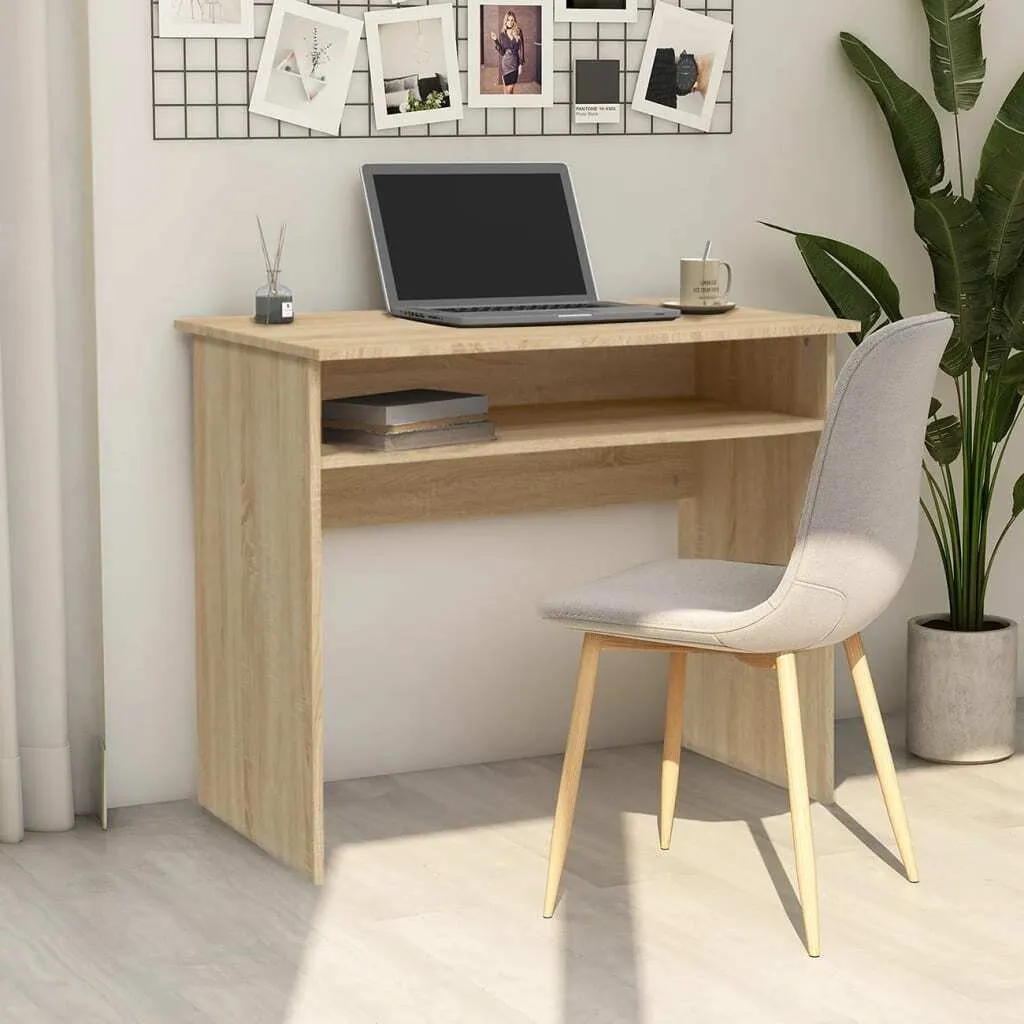 Maison Exclusive Scrivania 90x50 Rovere Sonoma | Materiale Ligneo Premium
