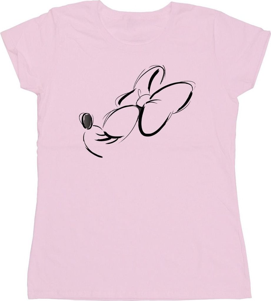Disney - "Nose Up" T-Shirt für Damen BI33213 (L) (Babyrosa)