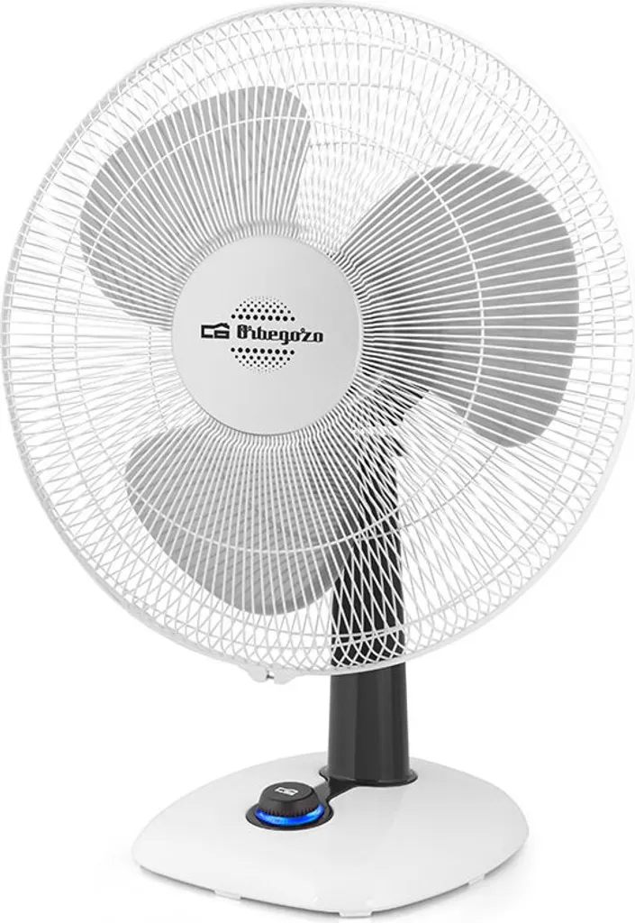 Ventilateur de table Orbegozo Blanc One Size avec Prise EU Plug Blanc - 2