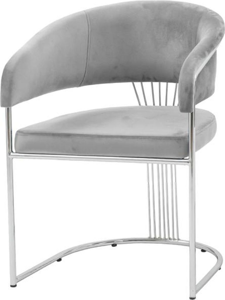 Esszimmer Modernen Stuhl Grau Luxus Designen Lehnstühle Möbel Hochwertig