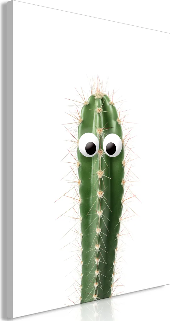 Decorazione Parete Cactus Vivo 80x120 - Quadro Moderno Tela Verticale