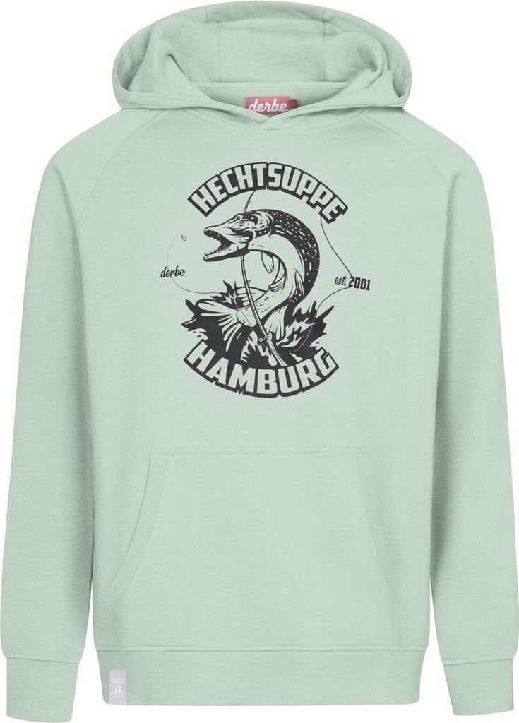 DERBE HAMBURG M-06-HD-HECHTSUPPE Herren Kapuzenpullover