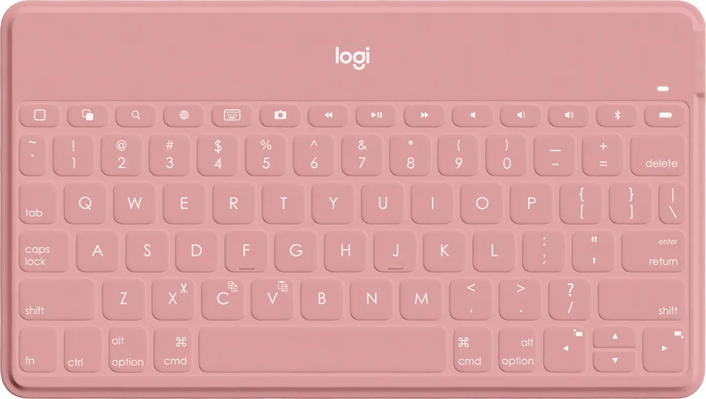 Clavier Bluetooth Logitech K380 Italien Rose - Clavier iPad et iPhone Compact