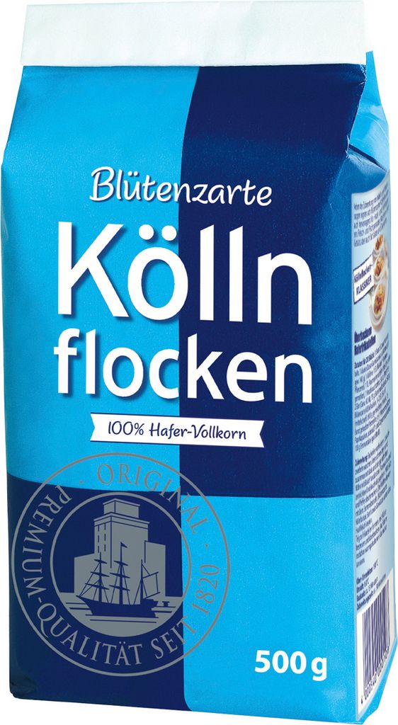 Flocons d'avoine 100 % complets Kölln Blütenzarte 500g Image du produit 