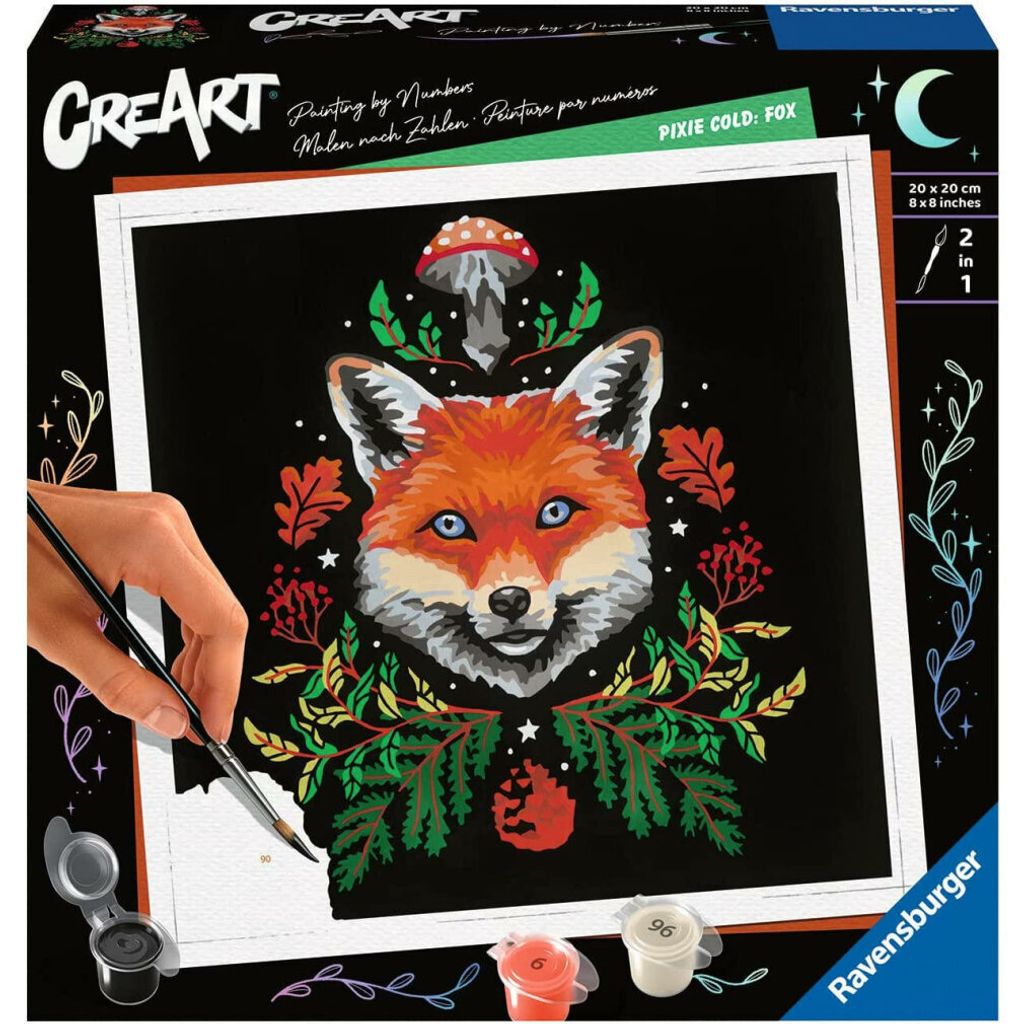 Ravensburger CreArt - Pixie Cold Edition renard Image du produit 
