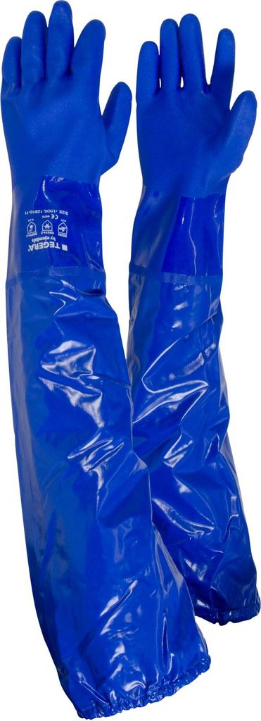 Chemikalienschutzhandschuh TEGERA 12910 | 6 Paar blau, Cat.III, 4121X, Gr. 11