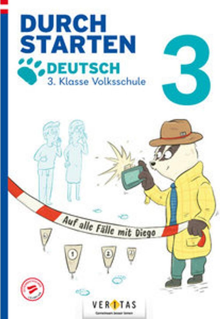 Durchstarten Volksschule 3. Klasse. Auf alle Fälle mit Diego! Deutsch - Übungsbuch