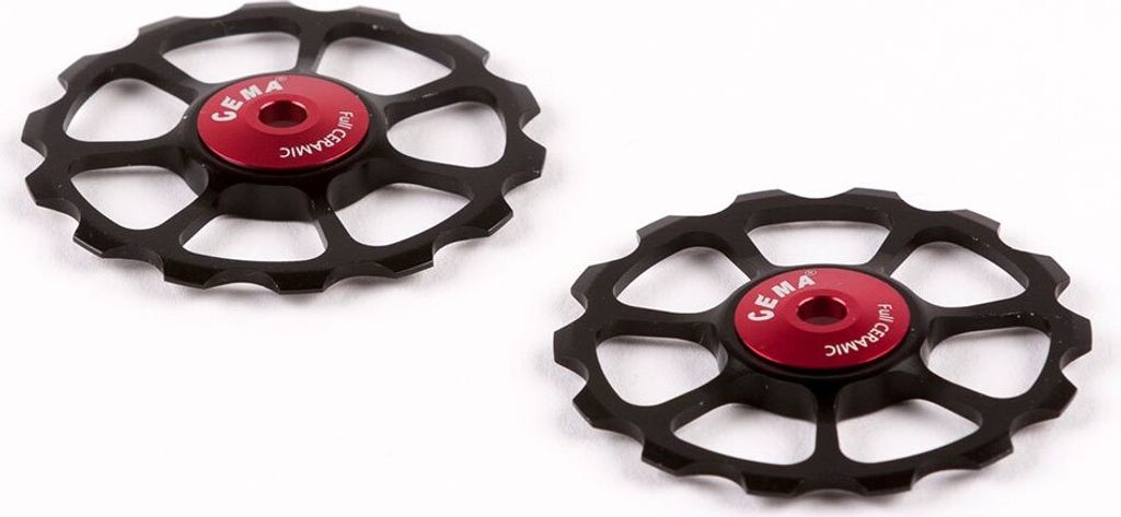 Cema Deraaleur Swies Alu 10 11V RVS-Full Ceramic-Zwart