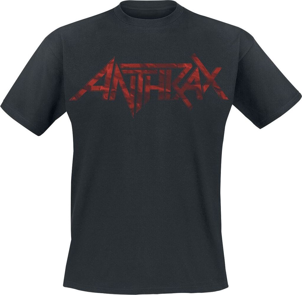 Anthrax T-Shirt Herren Large Logo schwarz 5XL