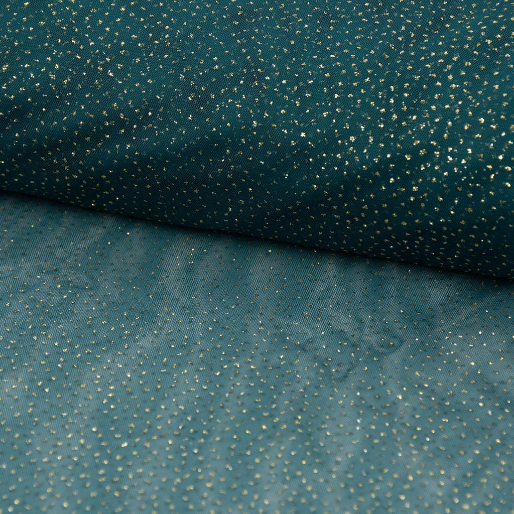 Tüllstoff mit Glitzer Glitzertüll in verschiedenen Farben 1,50m