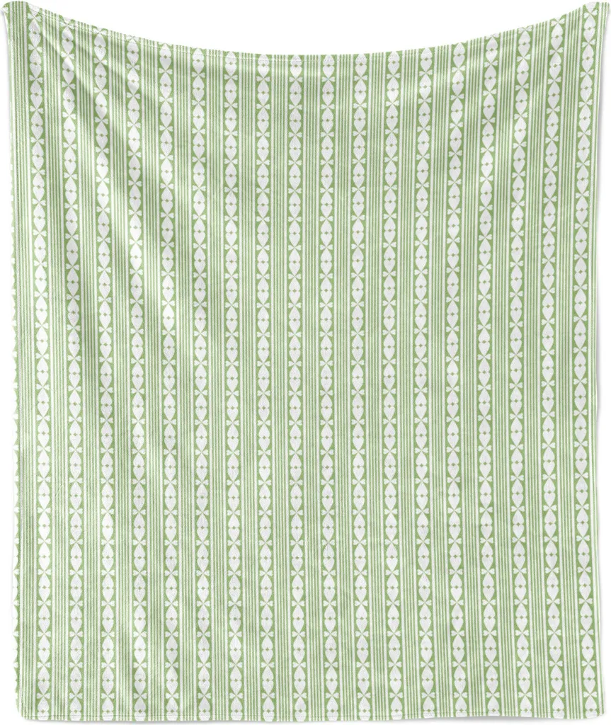Coperta Pile ABAKUHAUS Verde Pistacchio 175x230 cm - Idea Regalo