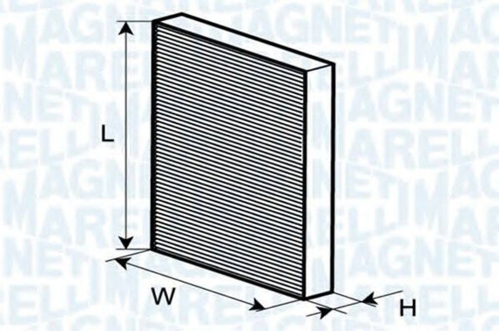 MAGNETI MARELLI 350203061670 - OE 7701047513 Innenraumfilter für Scenic I, Megane Scenic