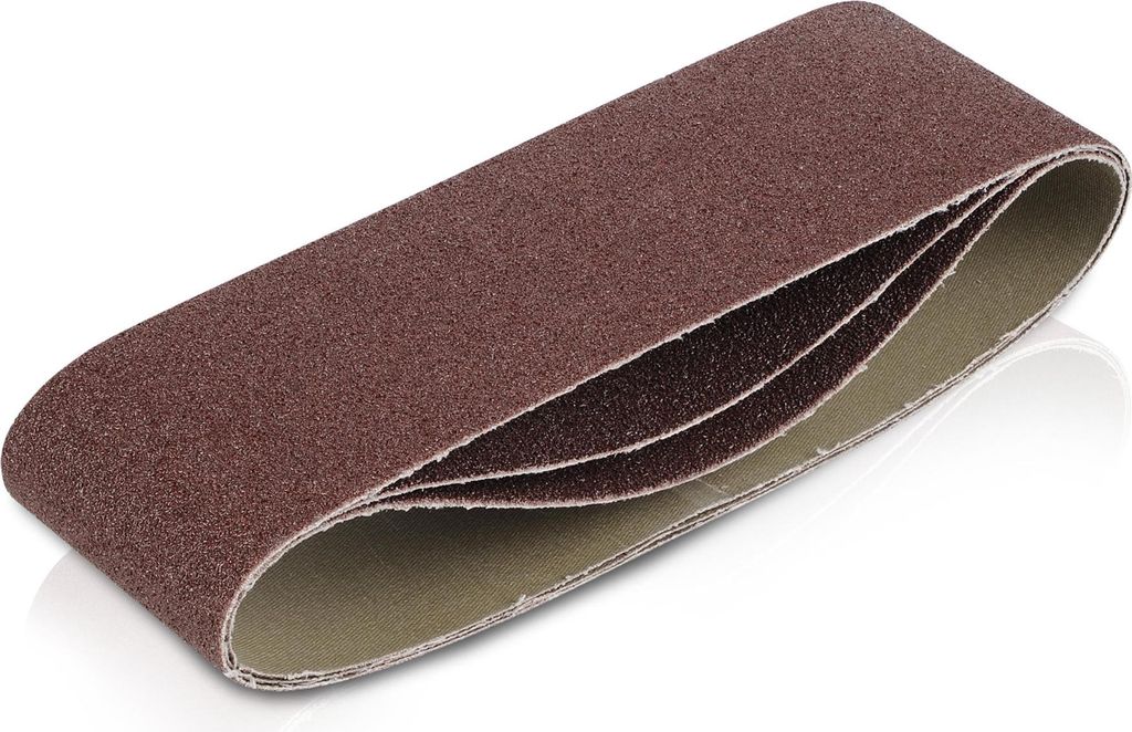 KREATOR Holz Schleifband für Bandschleifer 3 Stück - Körnung G60 - 7,5 x 50,8 cm