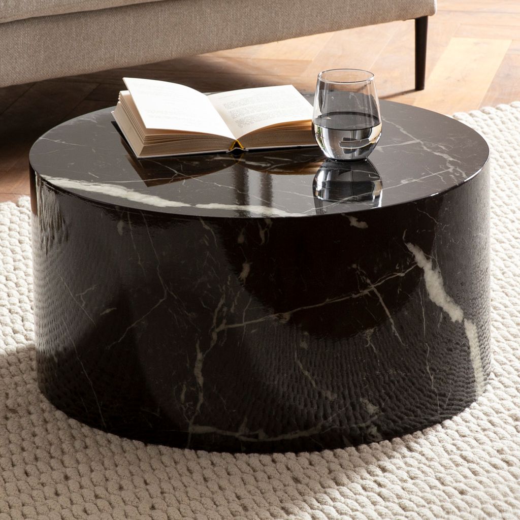 FineBuy Stolik kawowy MONOBLOC 60x60x30 cm Design Stolik do Zdjęcie produktu 