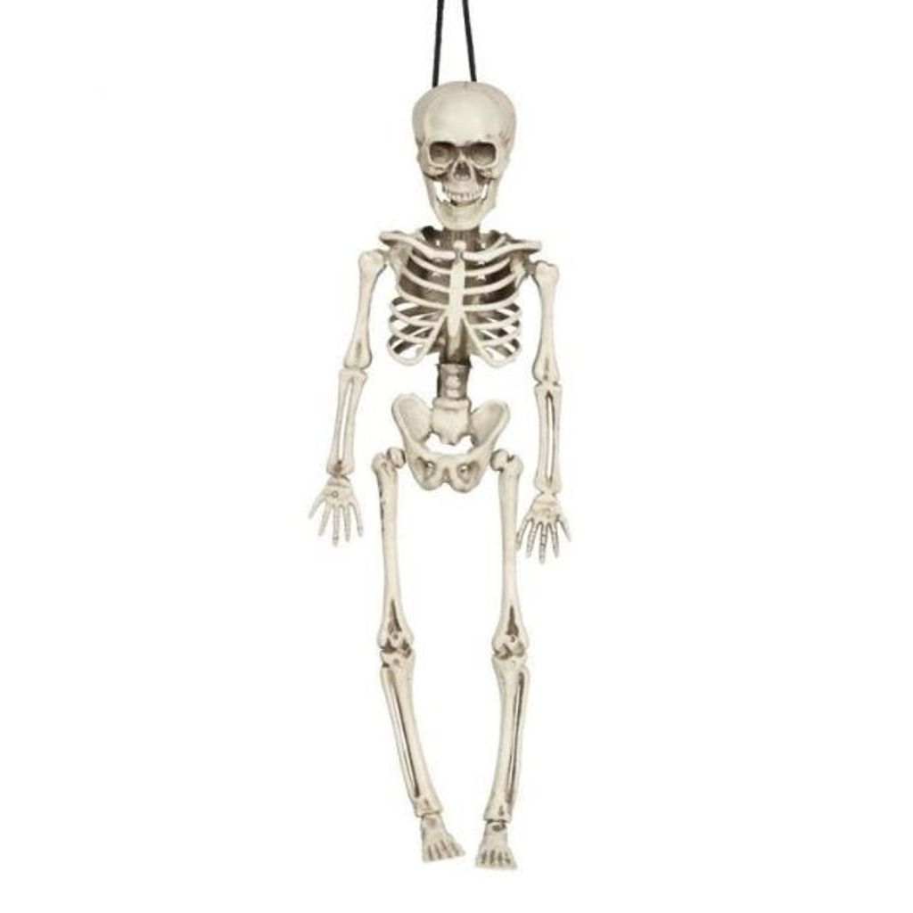 Kostlivec - kostra k zavěšení - HALLOWEEN - 40 cm Obrázek produktu 