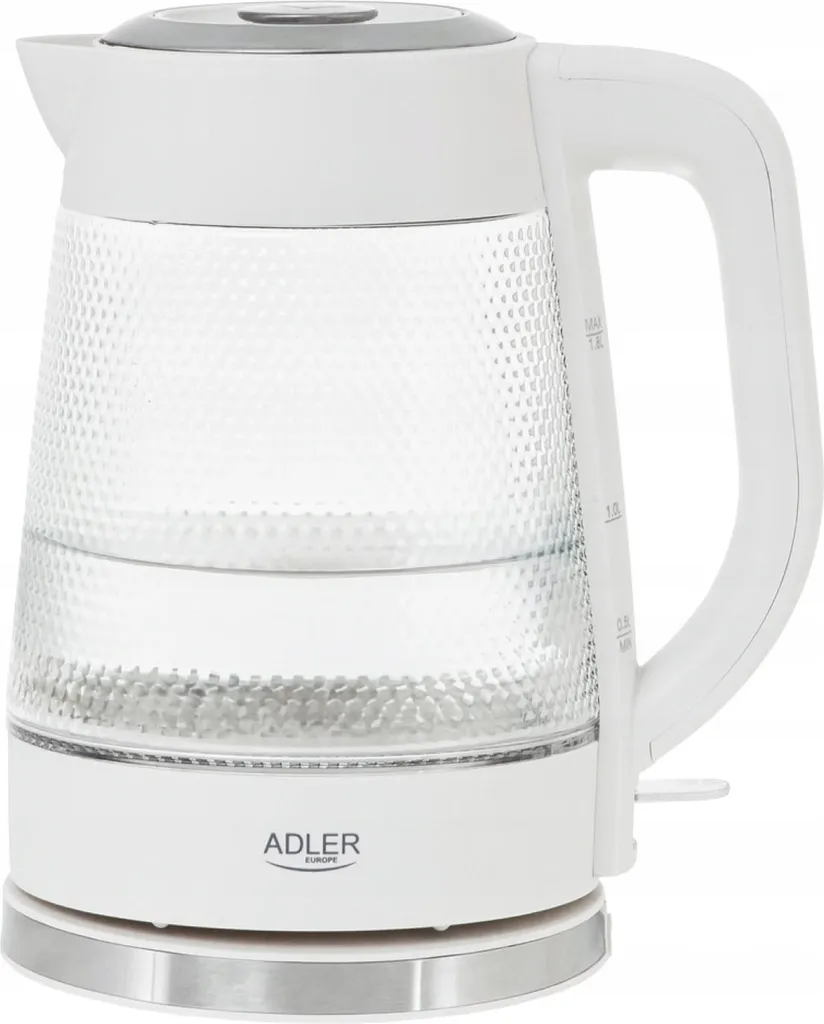 Bollitore Elettrico Adler AD1306 Vetro - Purezza e Trasparenza