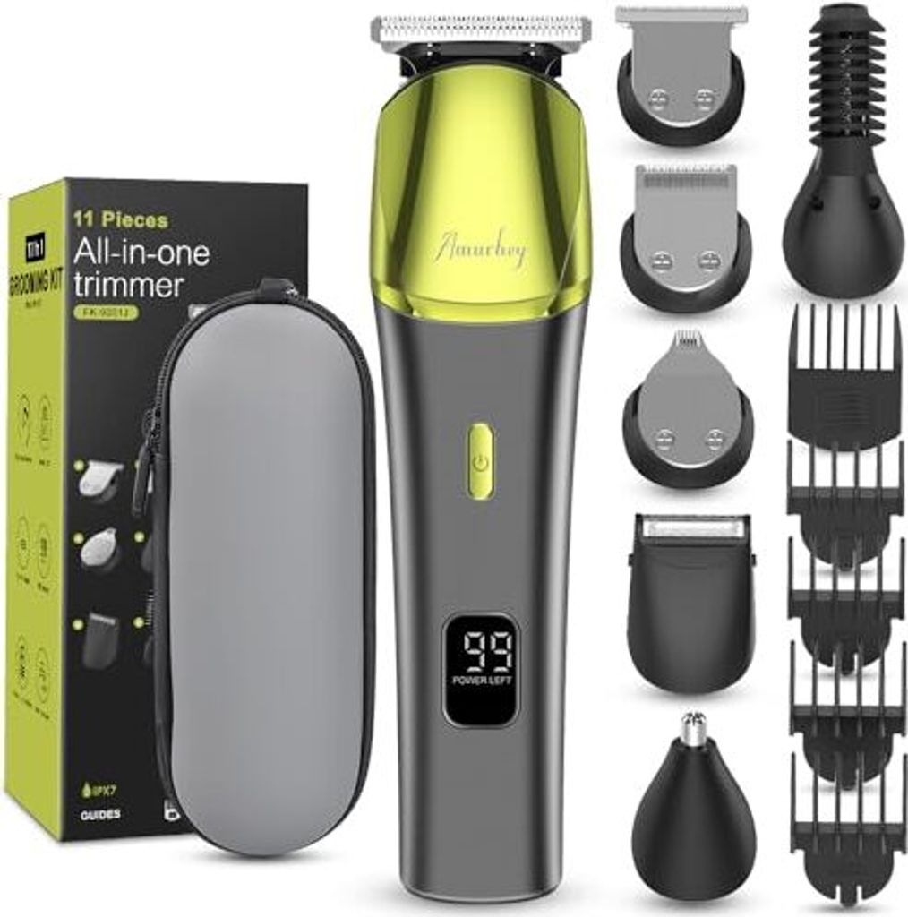 11-in-1-Haarschneider-Bart-Trimmer, intimer Rasierer, Body Produktbild 