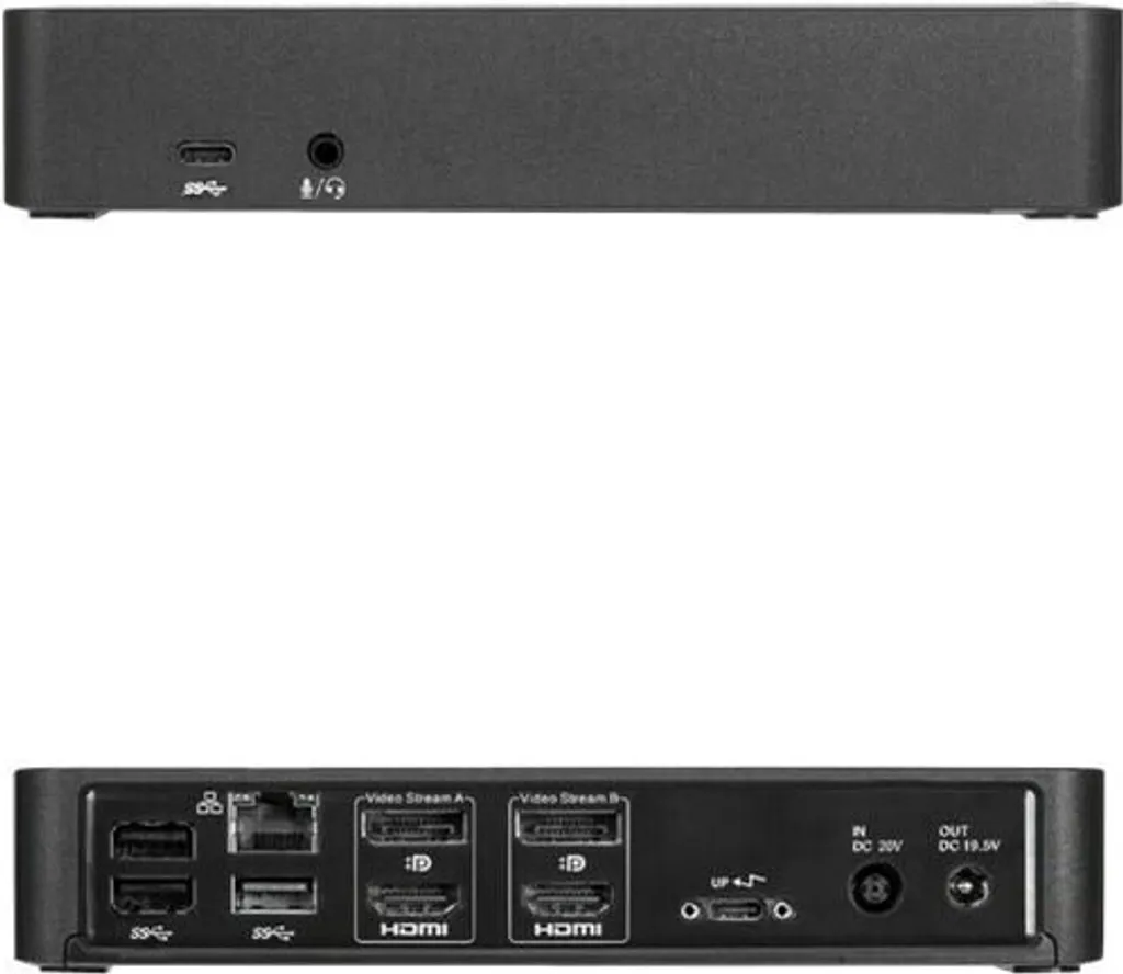 Station USB-C Targus : Solution Double Écran HDMI et DP pour Laptop