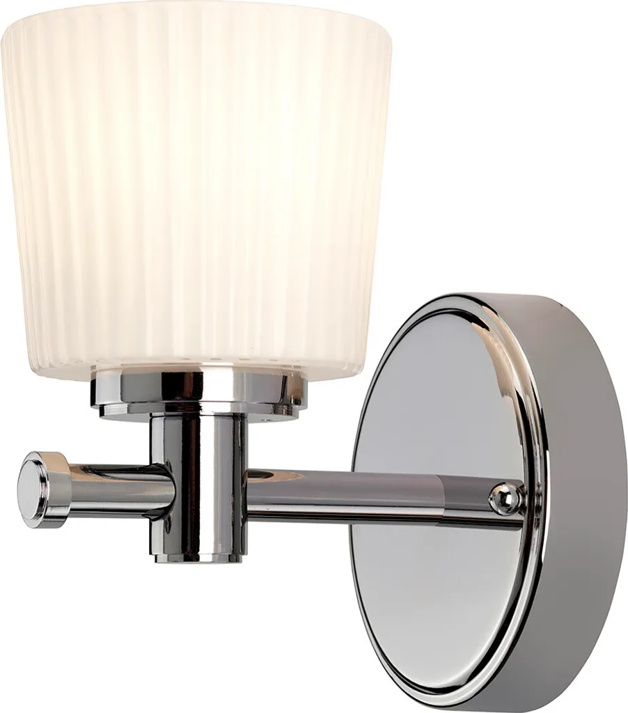 Applique étanche IP44 pour salle de bain Binstead chrome antibuée