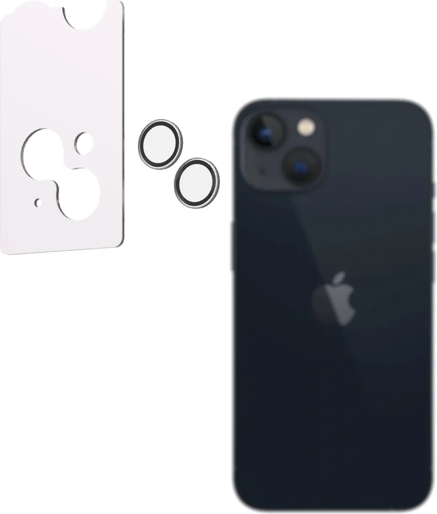 Vetro Obiettivo iPhone 13 Mini/13 AlzaGuard Elite con Guida Montaggio