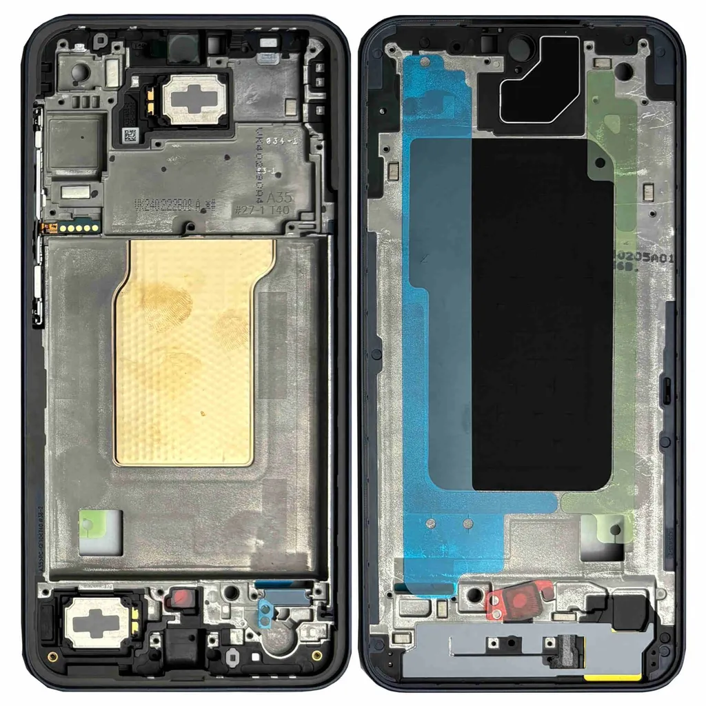 Châssis intermédiaire pour Samsung Galaxy A35 5G Bleu Awesome Navy LCD