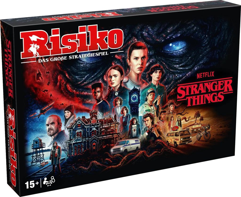 Risiko - Stranger Things Brettspiel Strategie Produktbild 