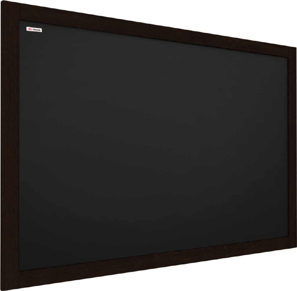 Tabule černá křídová v dřevěném černém rámu 70x50 cm Obrázek produktu 