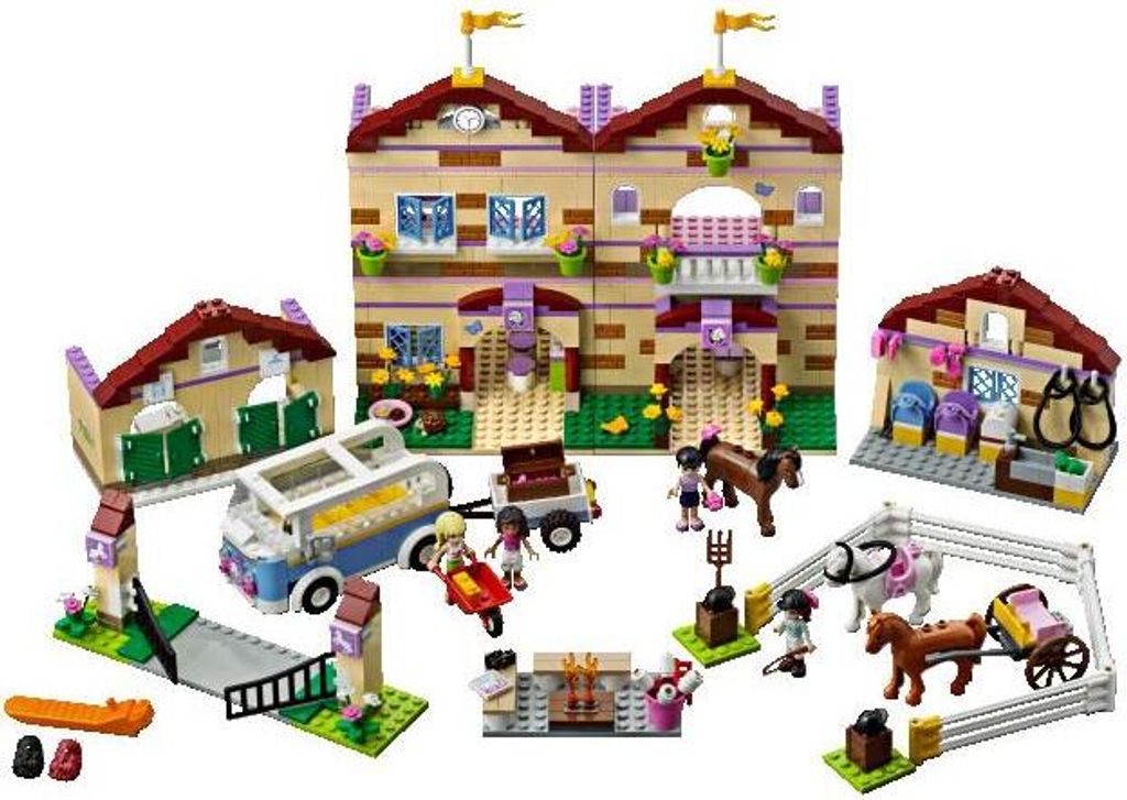 Lego 3185 Friends Großer Reiterhof