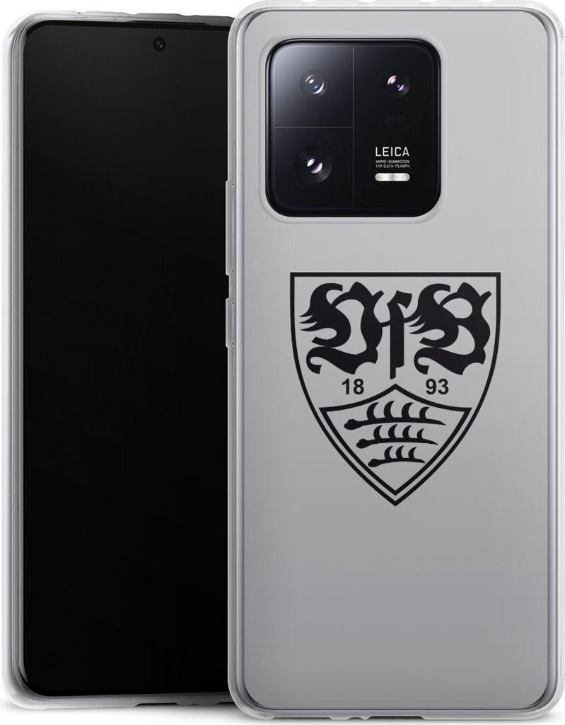 DeinDesign Handyhülle für Xiaomi 13 Pro Silikon Hülle Case Smartphone Schutzhülle Logo Offizielles Lizenzprodukt VfB Stuttgart