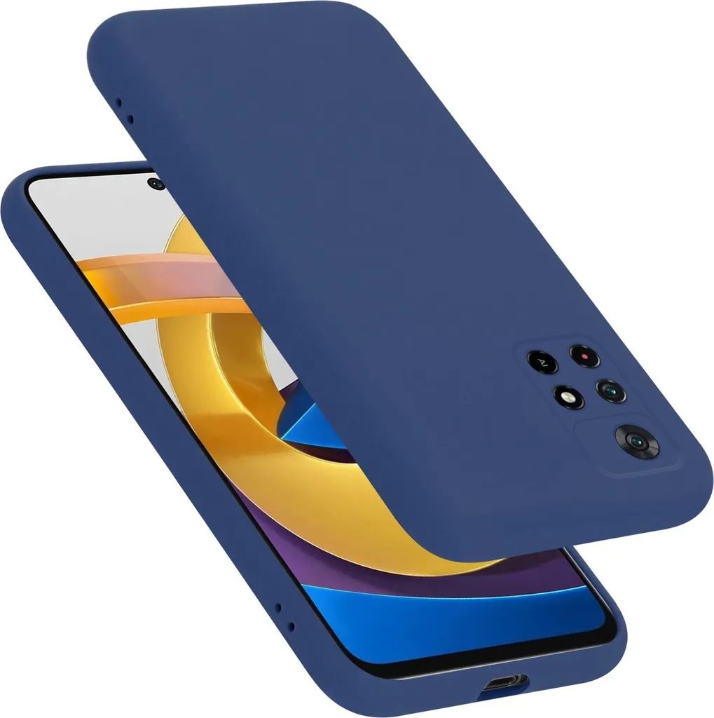 Cadorabo Custodia Blu Xiaomi POCO M4 PRO 5G - Cover TPU Antiurto