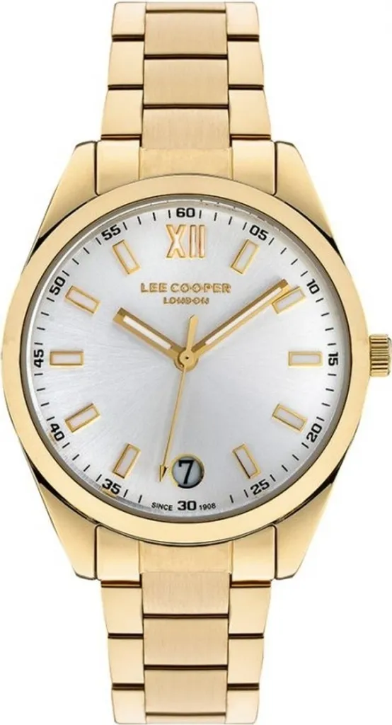 Montre Bracelet Dorée pour Femme Lee Cooper - Accessoire de Mode Chic