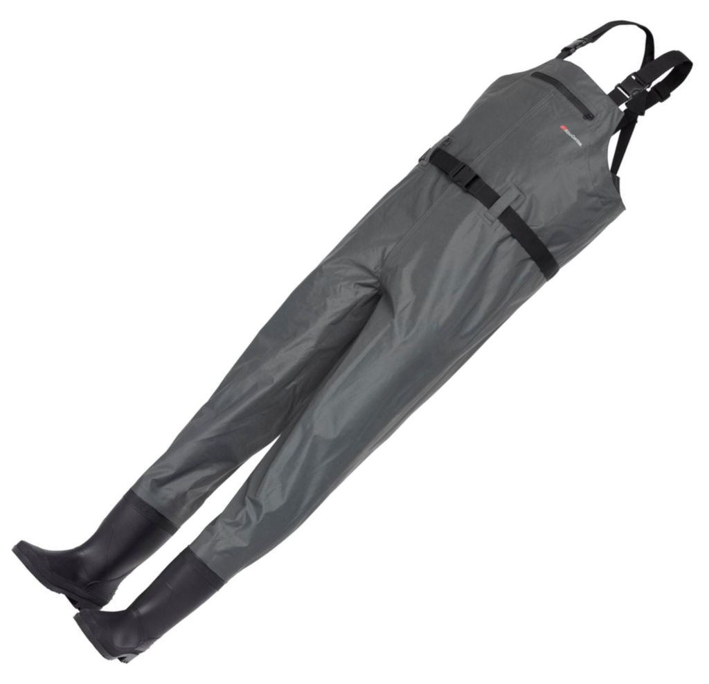 Abu Garcia Nylon Chest Waders Dark Grey - Wathose, Größe:46/47