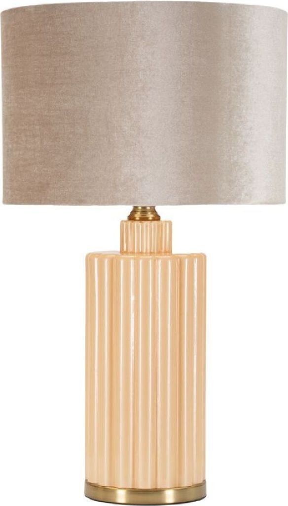 Mauro Ferretti Tischlampe Perly Ø 40,5x69,5cm Glas Gold E27 Produktbild 