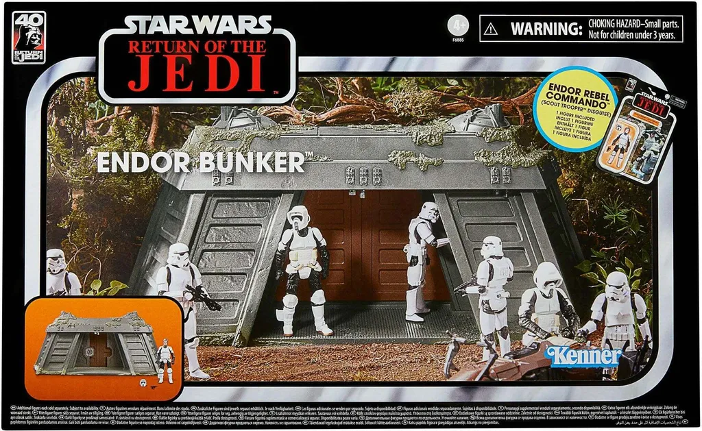 Star Wars The Vintage Collection Endor Bunker Playset Hasbro F5322