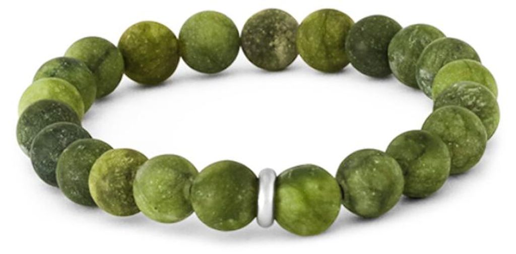 Jadeit Perlenarmband MINK134/17