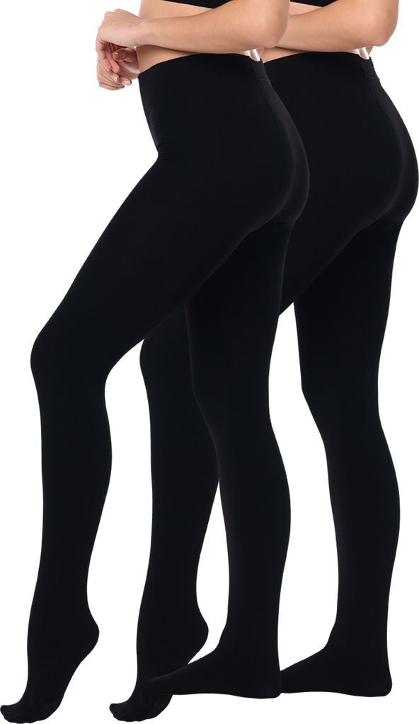 Yenita® THERMO Strumpfhosen 2er Pack, mit Innenfleece Produktbild 